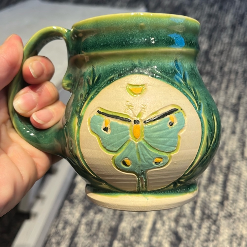 Pitch Pine Lunar Moth Mug